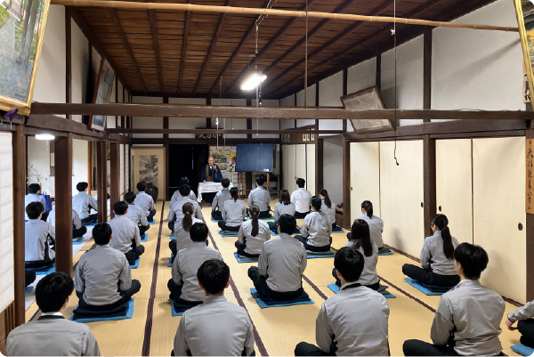 お寺参禅