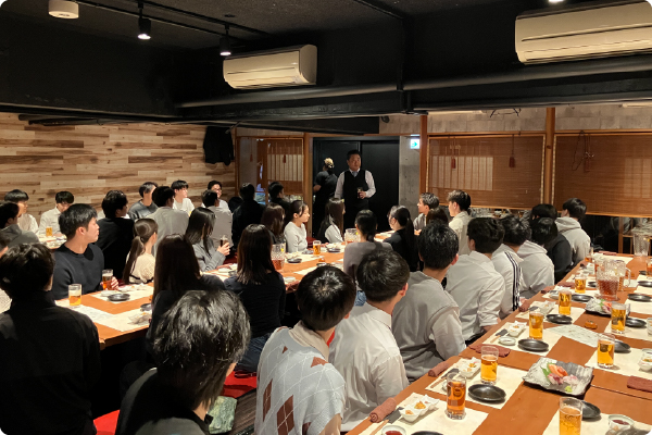 懇親会